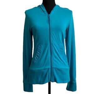 ‎Reebok Women’s Full Zip Hooded Active Jacket SZ S